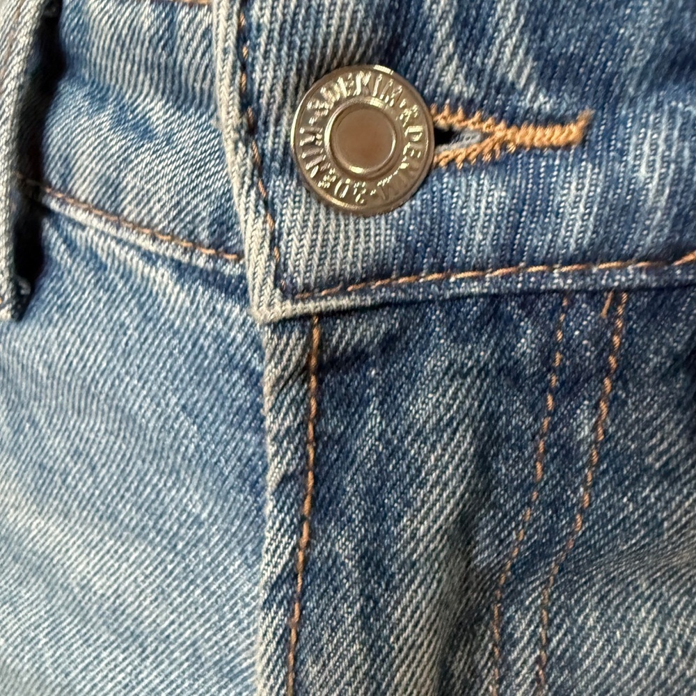 preowned,&DENIM girls' blue jeans, size 0 - Picture 2 of 3